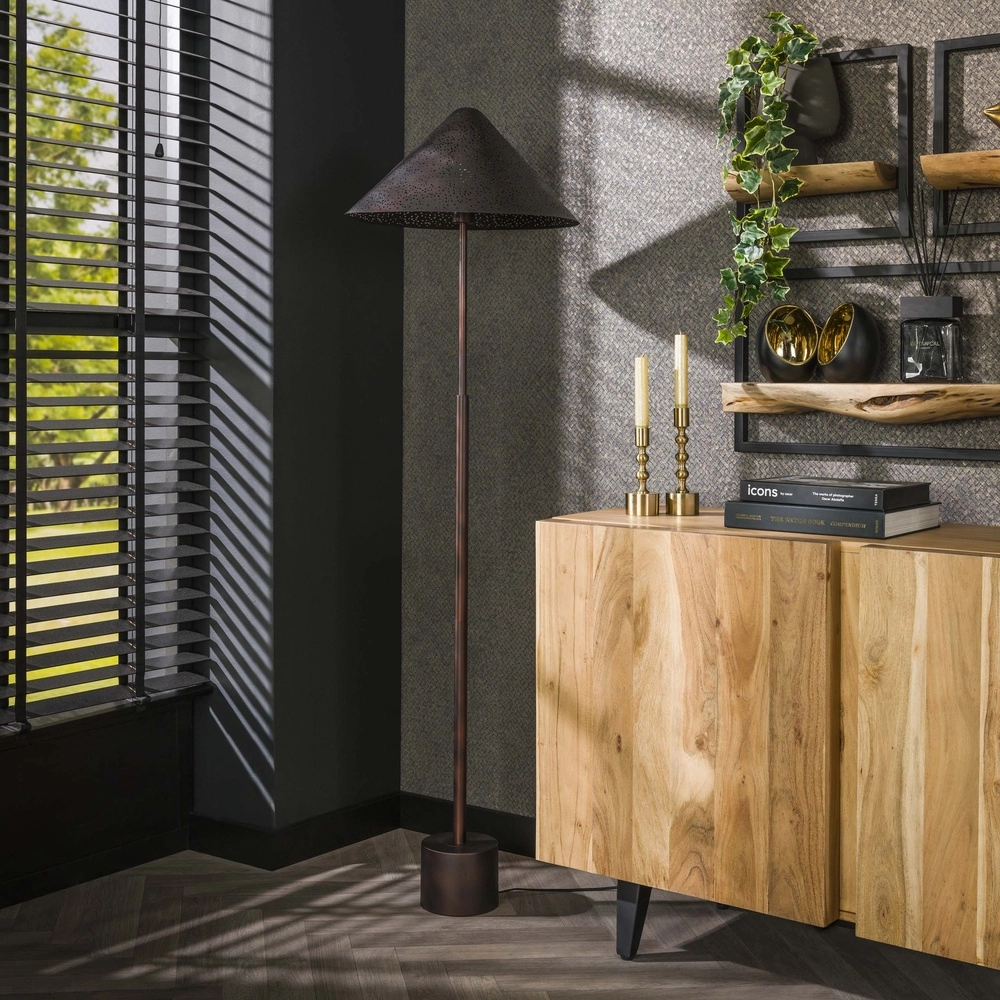 Charcoal vloerlamp Kosmos Ø 45cm Lyora 8716803511569