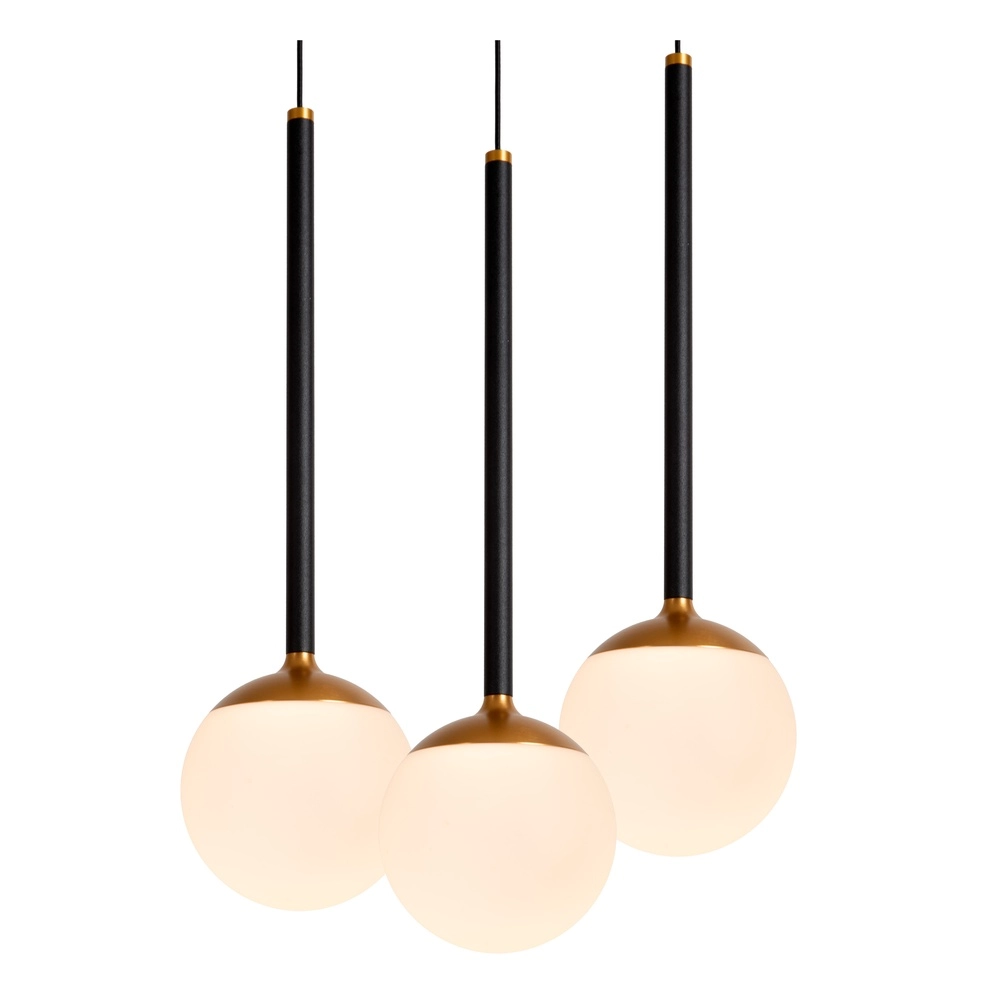 Hanglamp Calina 12-lichts met witte bollen Premium by Lucide 5411212242020