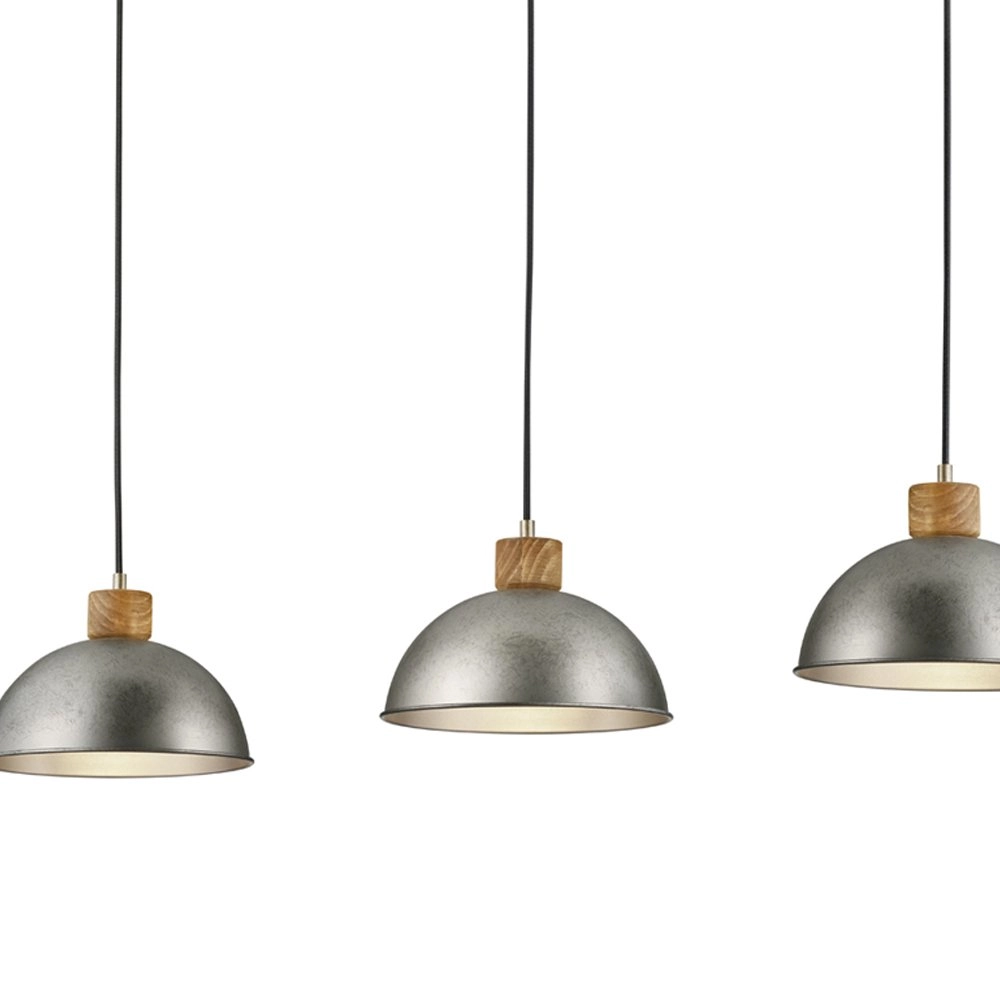 Landelijke eetkamerlamp Delhi Trio 4017807425383