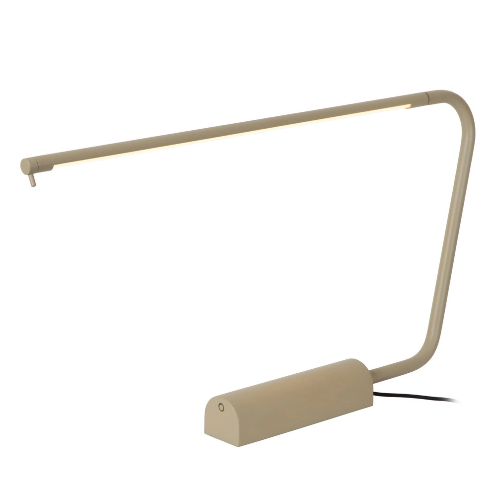 Design bureaulamp Madison zand bruin Lucide 5411212441935