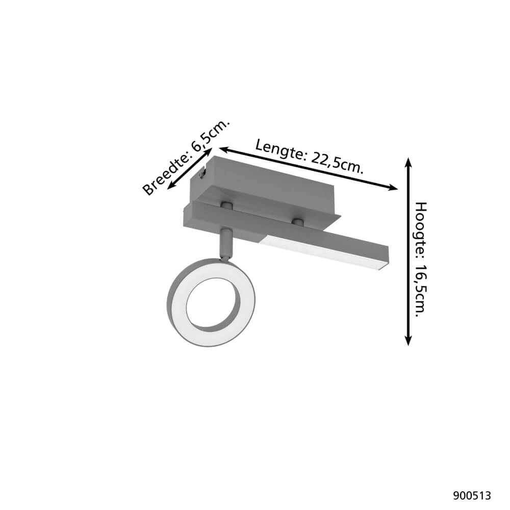 Design plafondlamp Cardillio 2 1-lichts Eglo 9008606244423