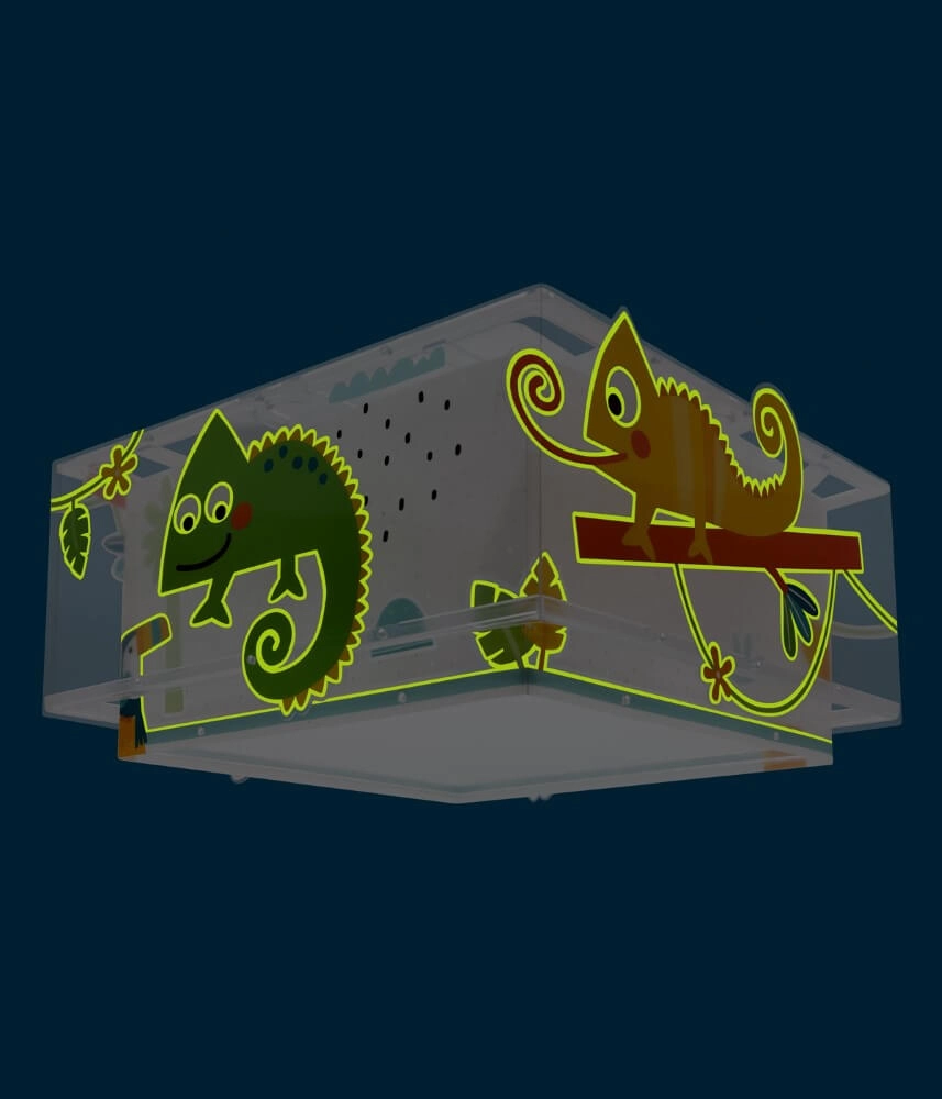 Design kinderkamer plafondlamp Happy Jungle Dalber 8420406633169