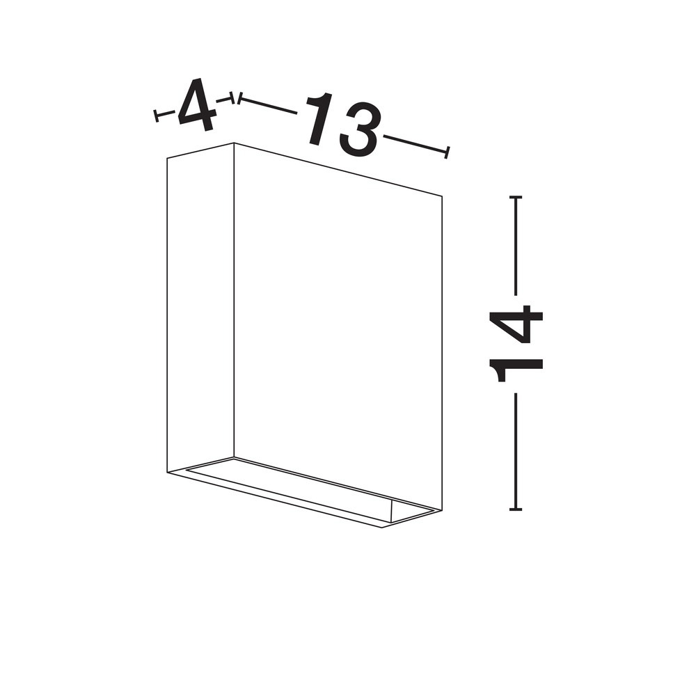 Strakke wandlamp Way zwart Lyora 5212017453754