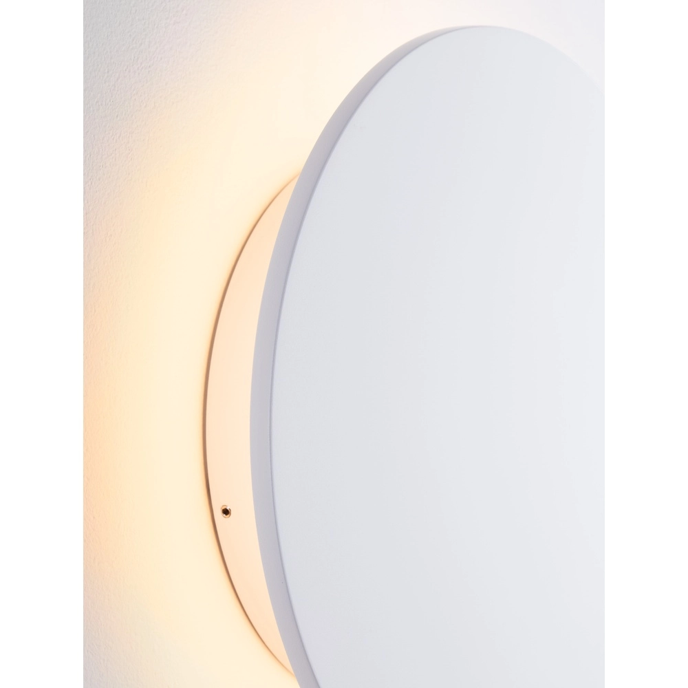 Ronde wandlamp Copper wit Ø 30cm Lyora 5212017447371