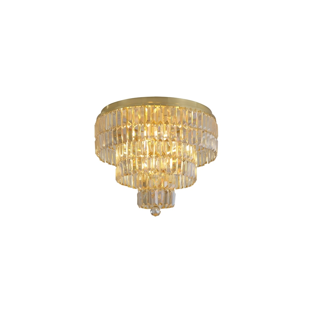 Plafondlamp Empire goud IP44 Plafondlamp Empire goud IP44