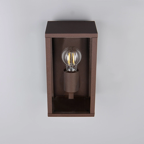 Moderne wandlamp Garonne S roestbruin Trio 4017807687378