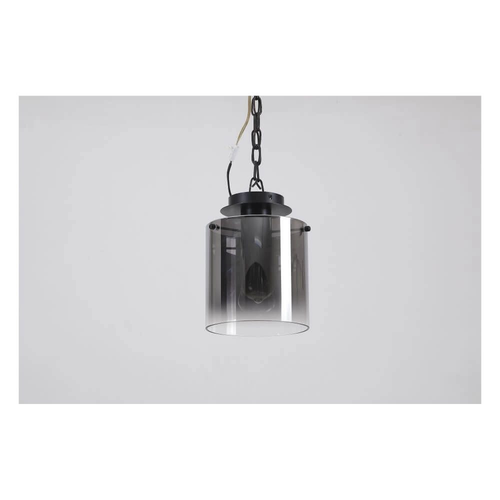 Zwarte plafondlamp Sweden 1-lichts Searchlight 5053423271408