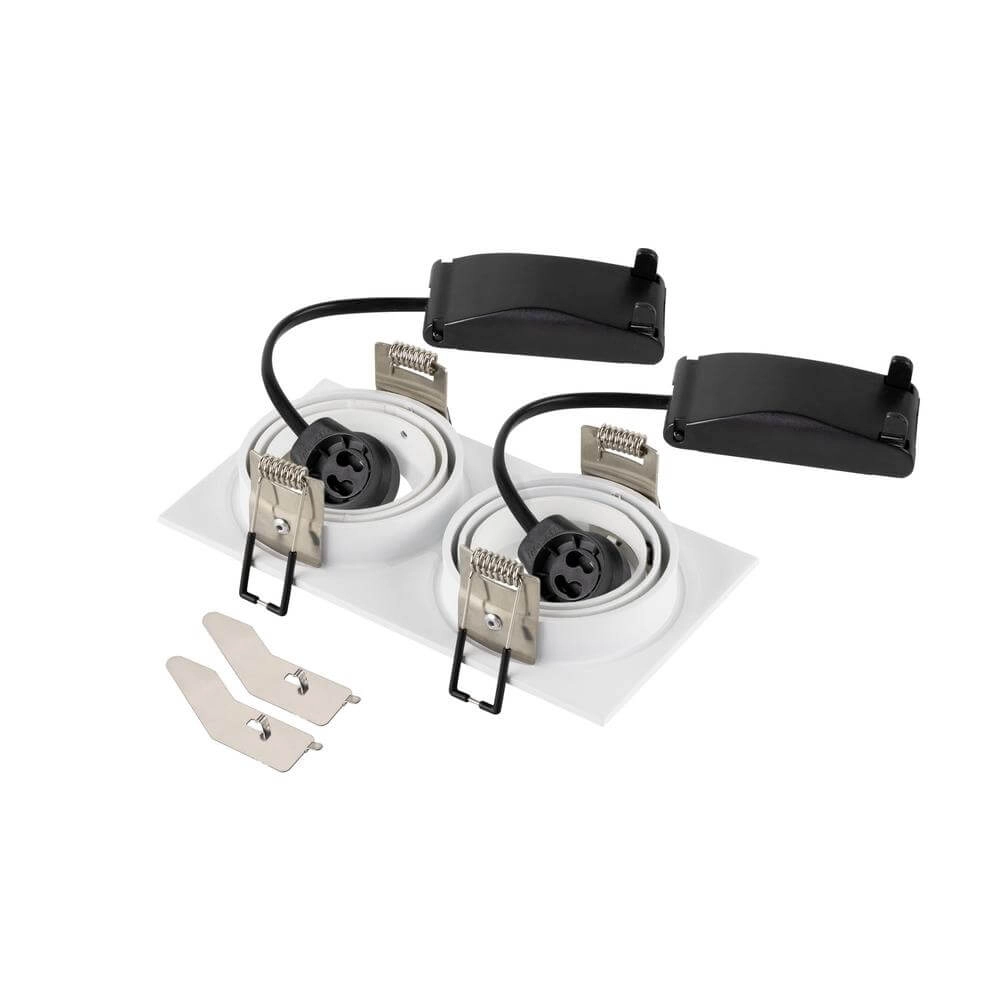 Witte inbouwspot New Tria 155 rechthoekig SLV 4024163297103