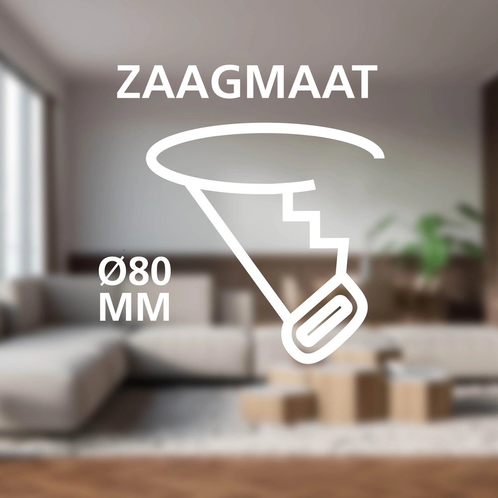 Zigbee inbouwspot Carosso-Z wit - rond Eglo 9008606259823