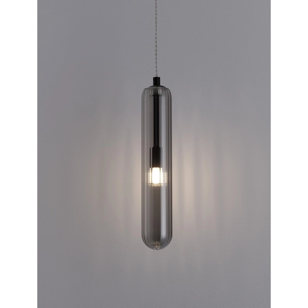 Design hanglamp Gustave zwart enkel