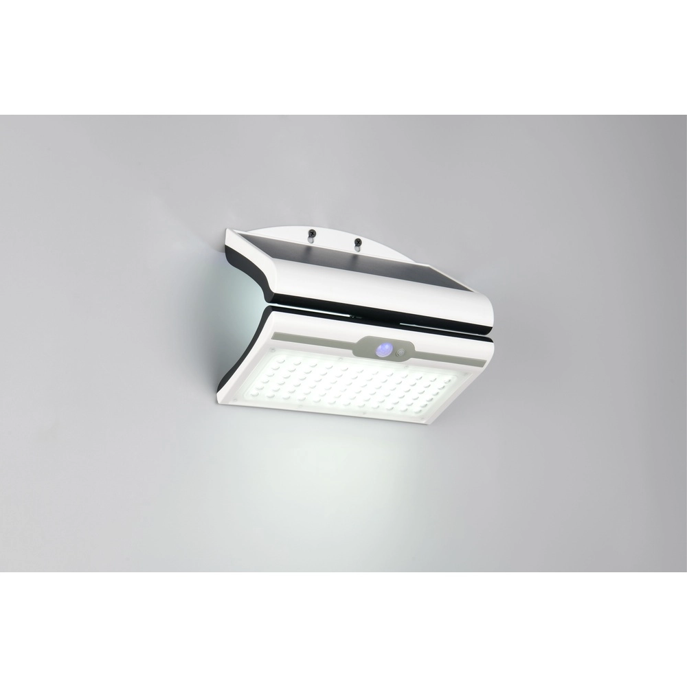 Witte wandlamp Macapa solar Trio 4017807647921