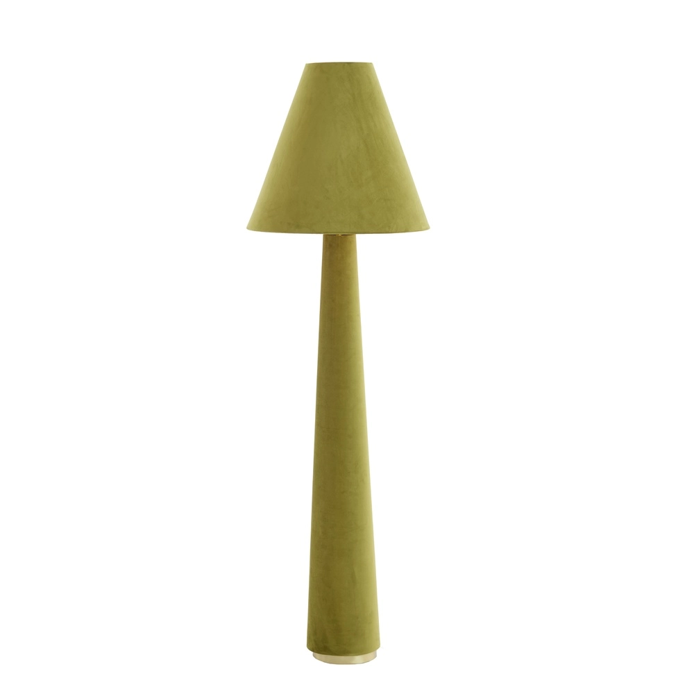 Vloerlamp Devia Ø 50cm - velvet - groen