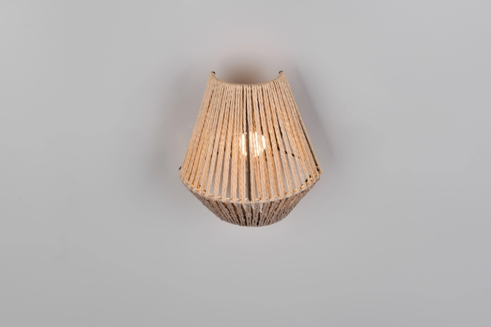 Rotan wandlamp Lira oplaadbaar Trio 4017807643183