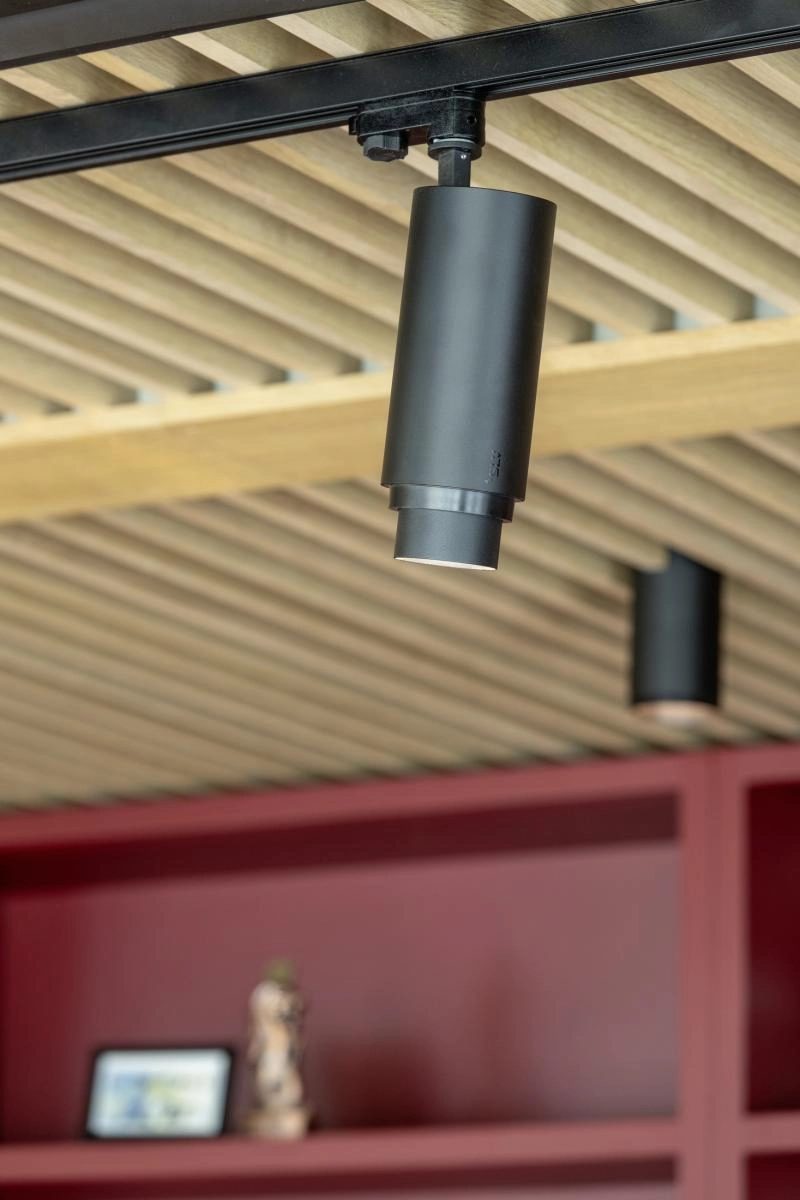 Opbouwspot Numinos M cilinder zwart 3000K - 36gr SLV 4024163243773