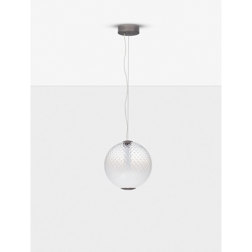 Pendant lamp Aora convex opal glass Lyora 5212017483805