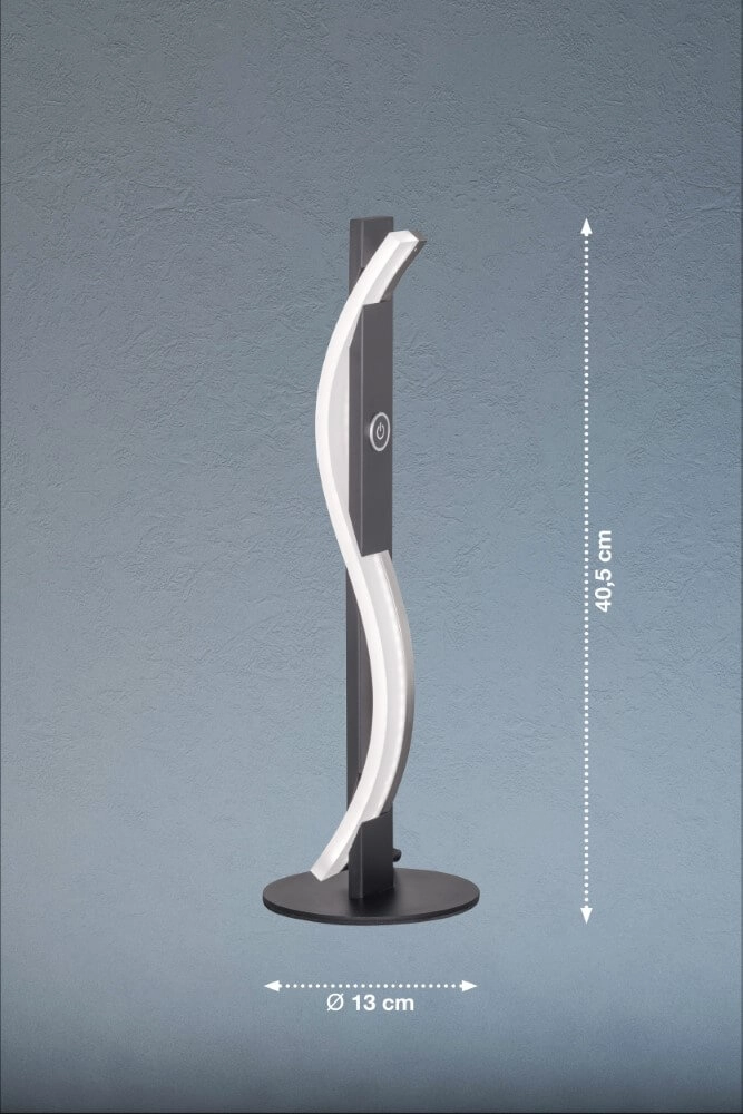 Strakke led tafellamp Bridge Fischer & Honsel 4003694505376