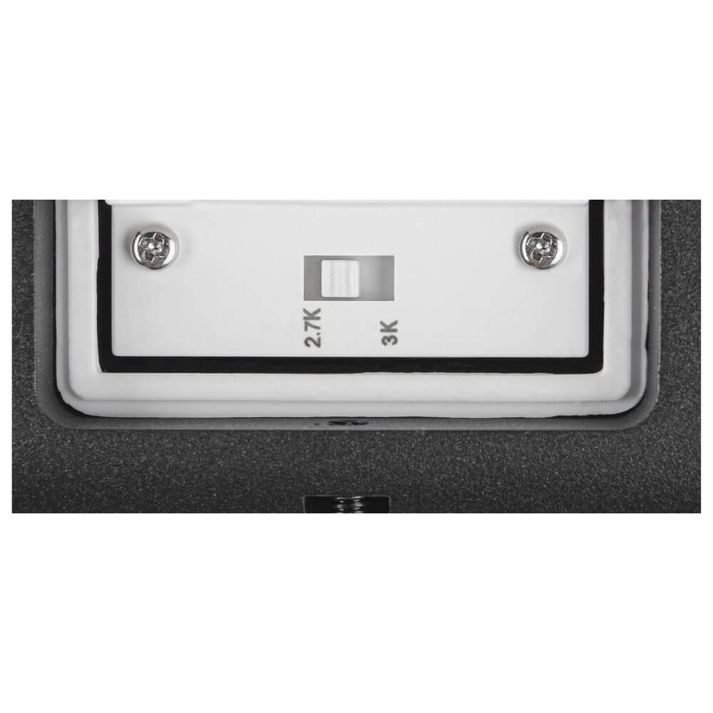 Led muurspot Oval 18 Up & down - zwart SLV 4024163273442