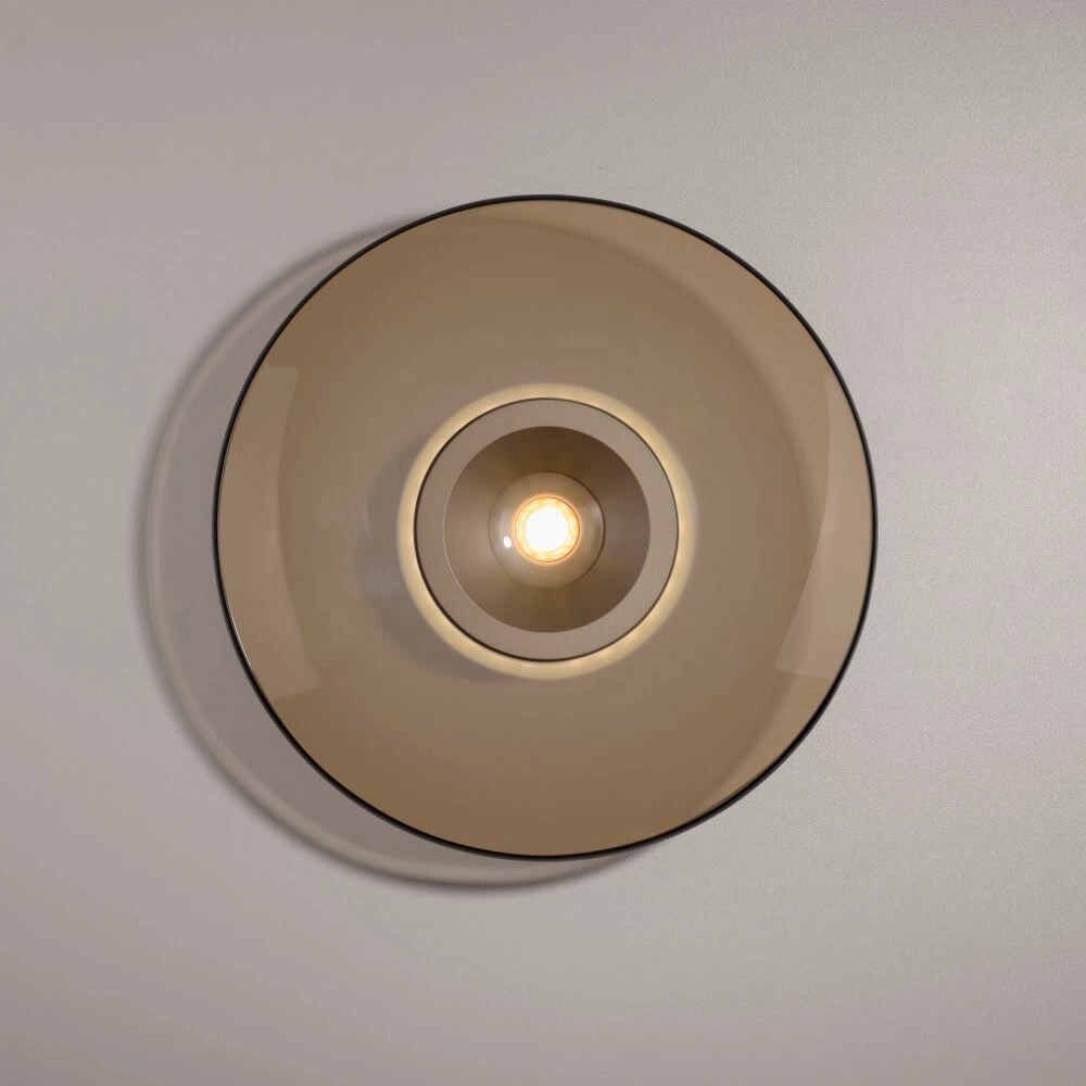 Design plafondlamp Pure Moon brons Ø 32cm Paul Neuhaus 4012248382738