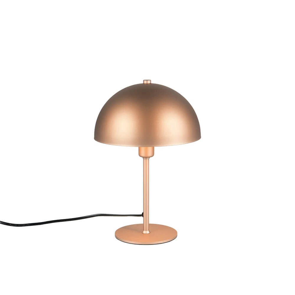 Design tafellampje Nola koffiebruin Ø 20cm Design tafellampje Nola koffiebruin Ø 20cm