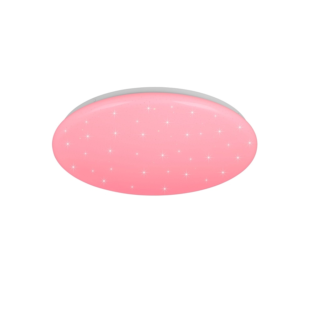 Plafonniere Cetus wit met RGB functie Trio 4017807654561