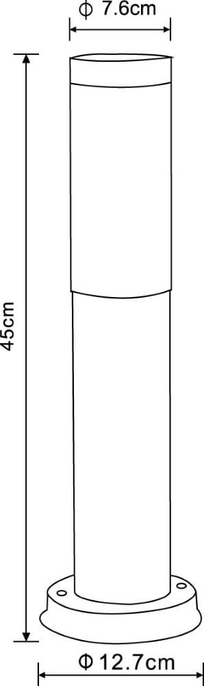 RVS terraslamp Boston Globo 9007371107360