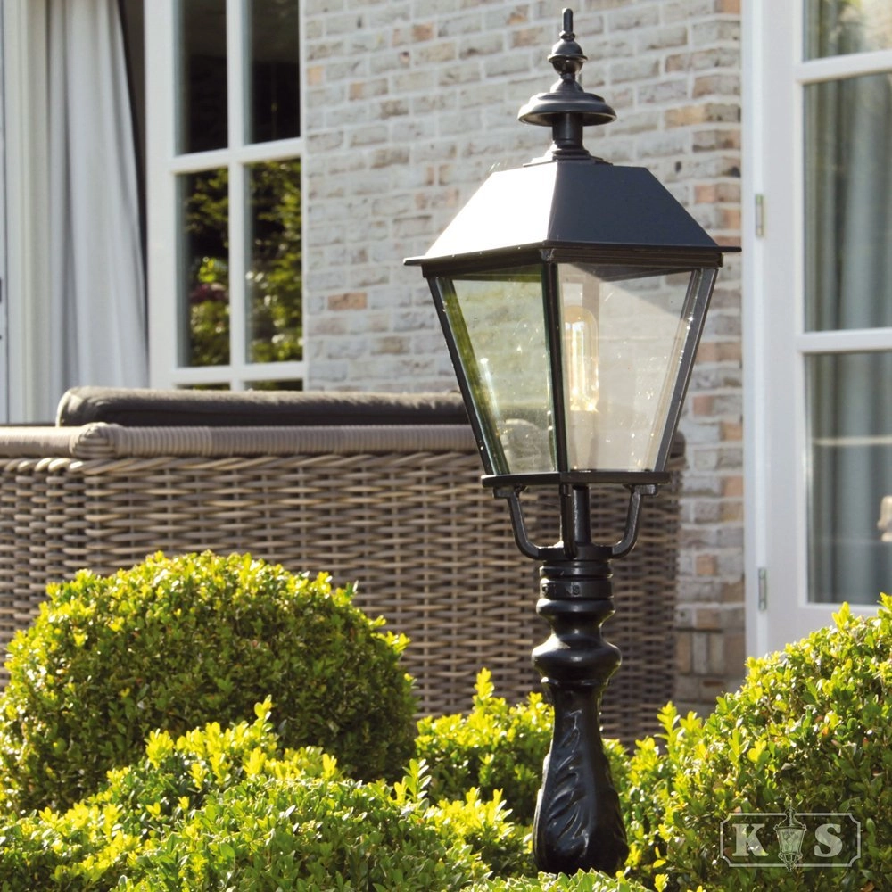 Tuinlamp Bradford lantaarn - zwart KS Verlichting 8714732505543