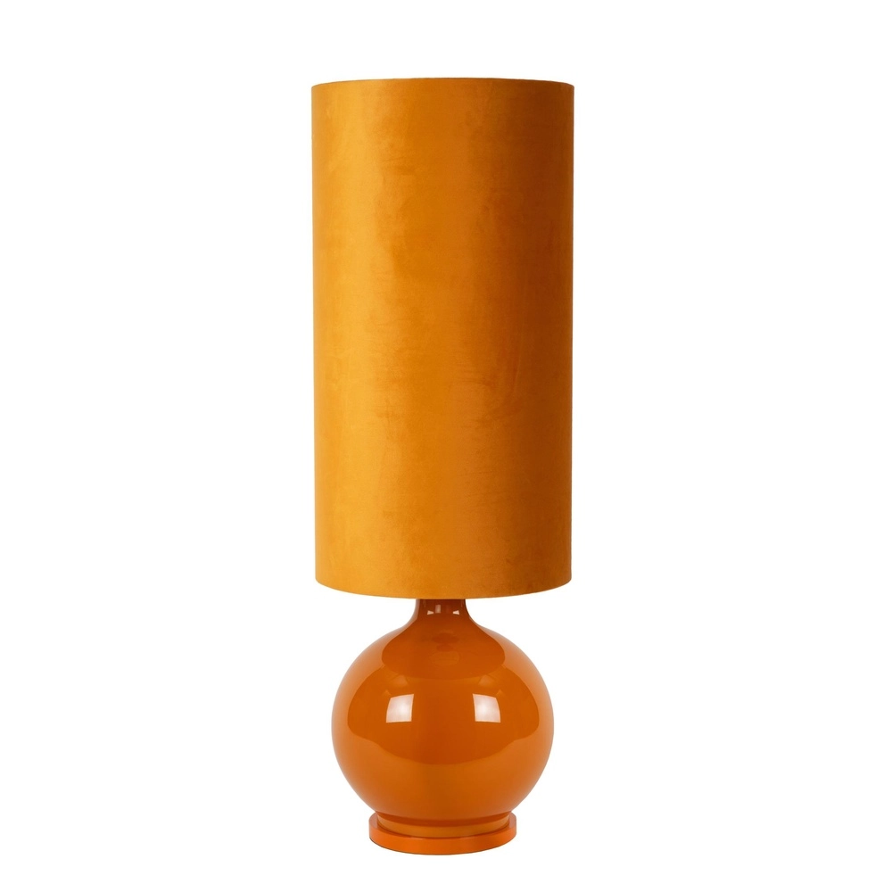 Vloerlamp Esterad okergeel