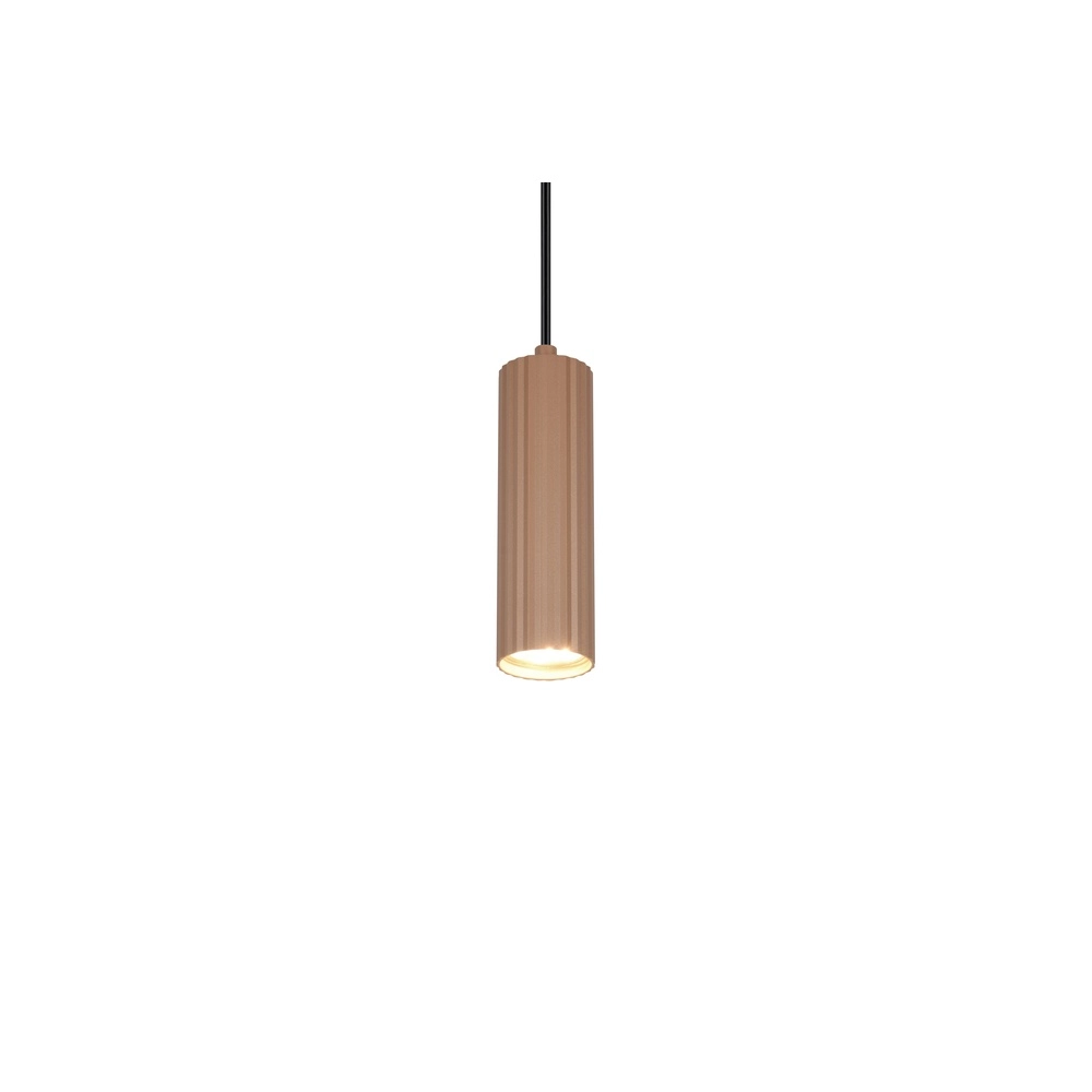 Hanglamp Soka Ø 9cm mokka bruin Trio 4017807670127
