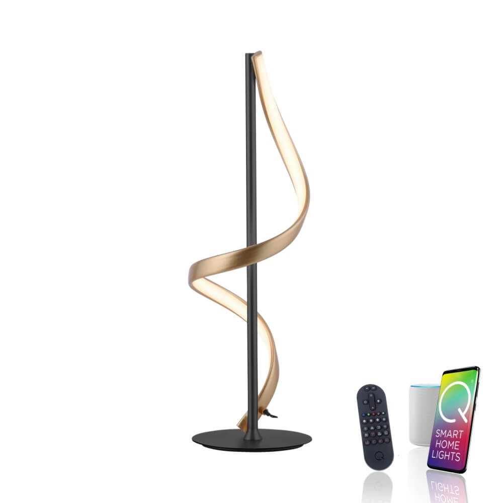 Design tafellamp Q-Swing antraciet Paul Neuhaus 4012248373798