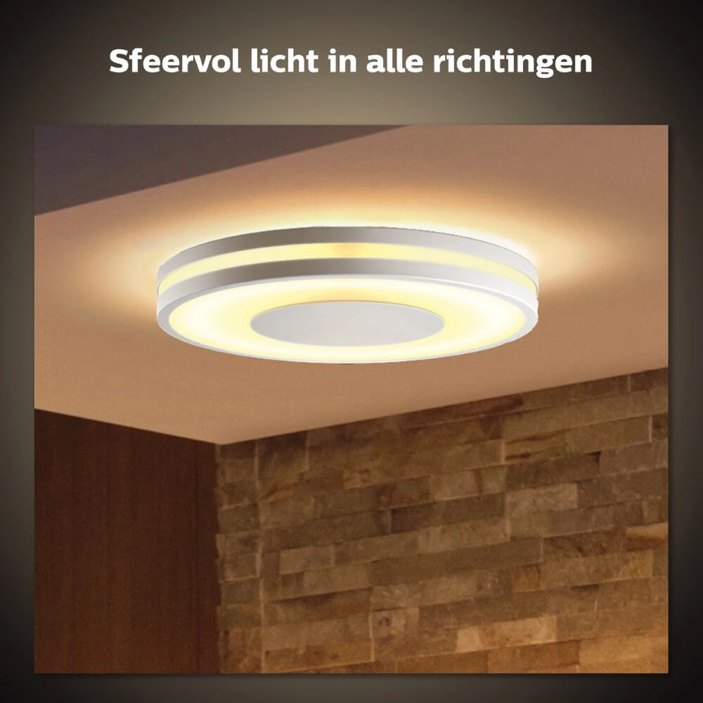 Plafondlamp Hue Being - White Ambiance Ø 34,8cm wit Philips 8719514341159