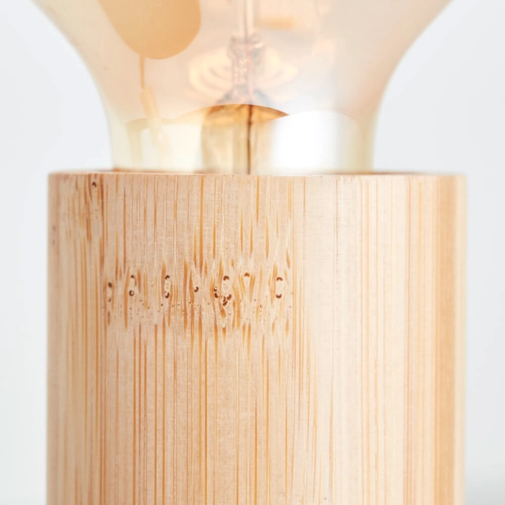 4-lichts plafondlamp Tiffany zwart met hout Brilliant 4004353406492