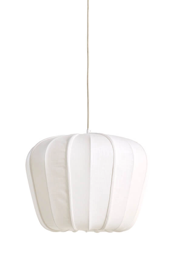 Witte hanglamp Zubedo Ø 49,5cm Light & Living 8717807706654