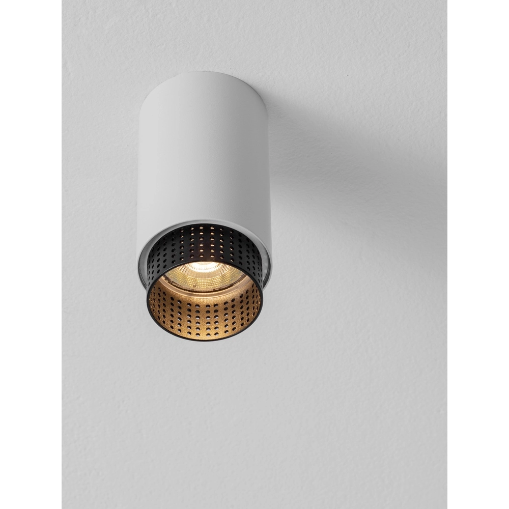 Plafondspot Nessi wit met zwart Lyora 5212017475114