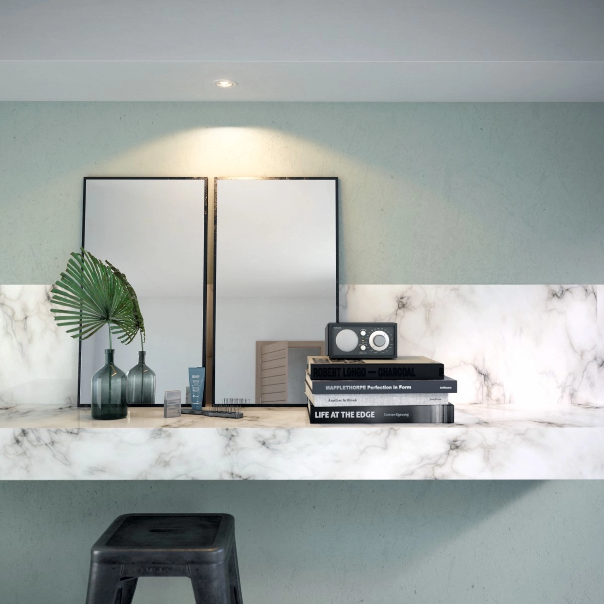 Richtbare inbouwspot Enneper GU10 9cm rond wit Philips 8718696160367