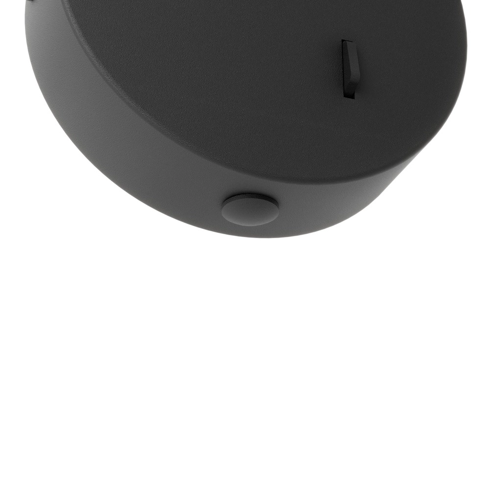 Opbouwspot Valproto zwart Eglo 9008606392025
