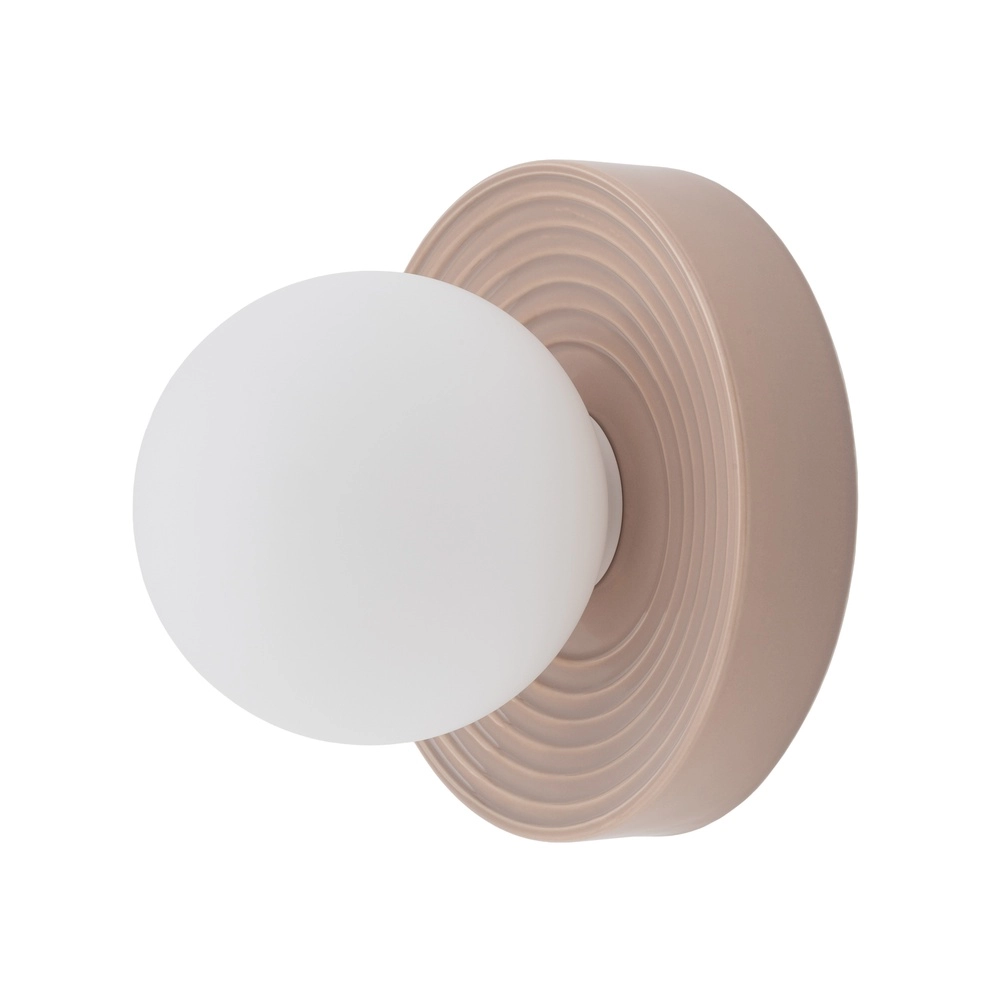 Design wandlamp Clay roze Ø 22cm