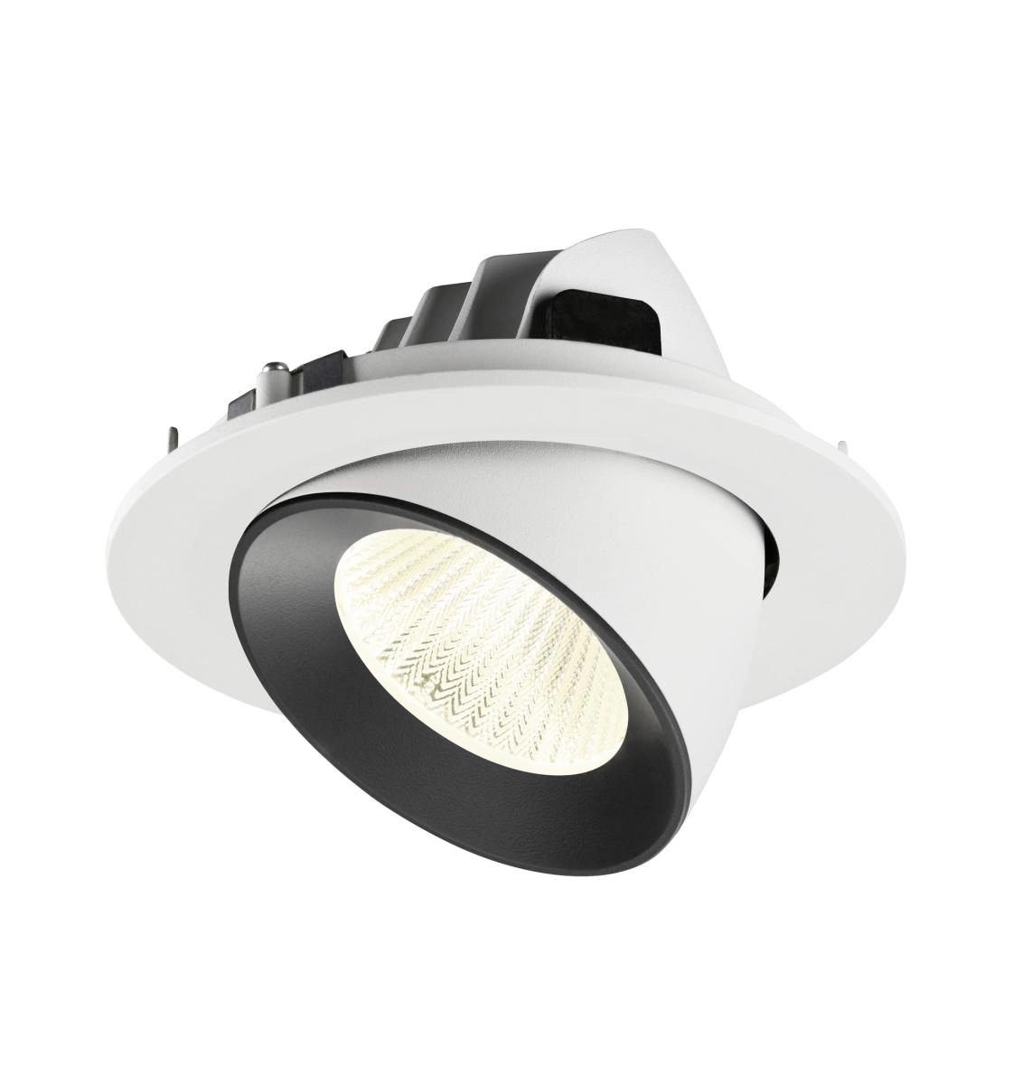 Inbouwspot Numinos Gimble L wit/zwart 4000K - 40gr SLV 4024163310031