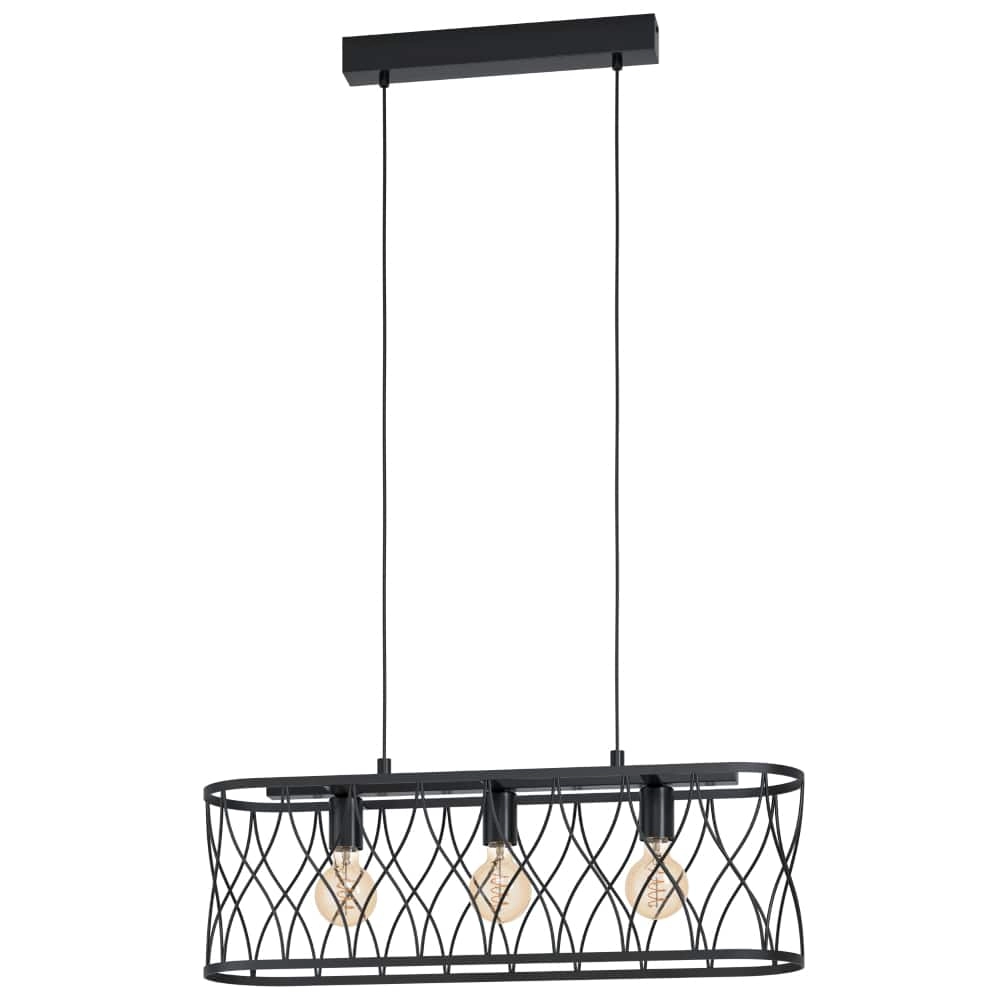 Zwarte hanglamp Giltspur