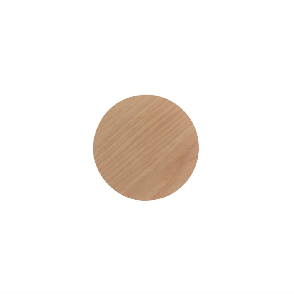 Design wandlamp Akku Puntua Ø 18cm hout