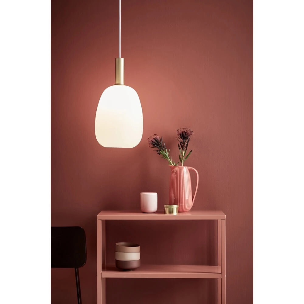 Glazen hanglamp Alton Ø 23cm wit Nordlux 5701581413788