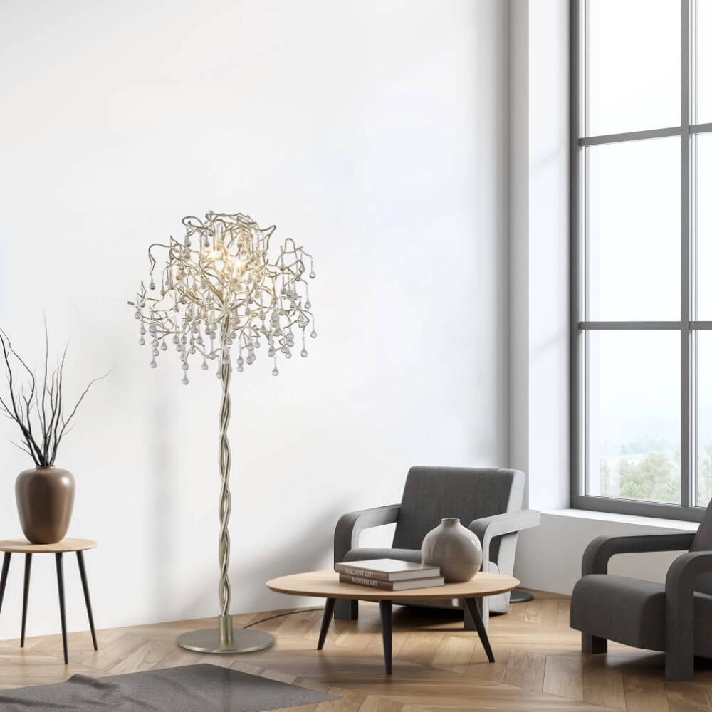 Staande kroonluchter Icicle metaal Paul Neuhaus 4012248332948