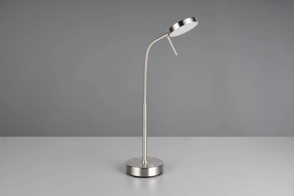 RVS bureaulamp Moreno oplaadbaar Trio 4017807618006