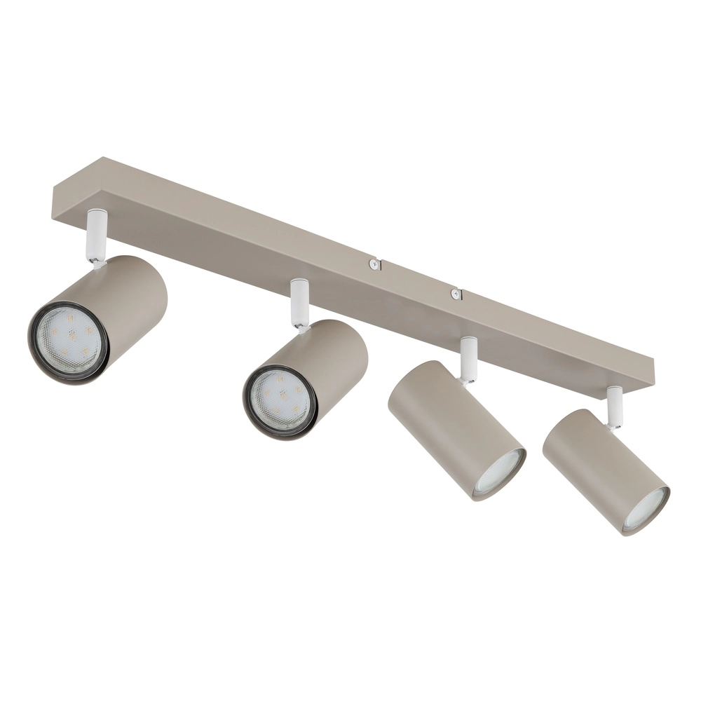 4-lichts plafondspot Robby zand bruin Globo 9007371572441