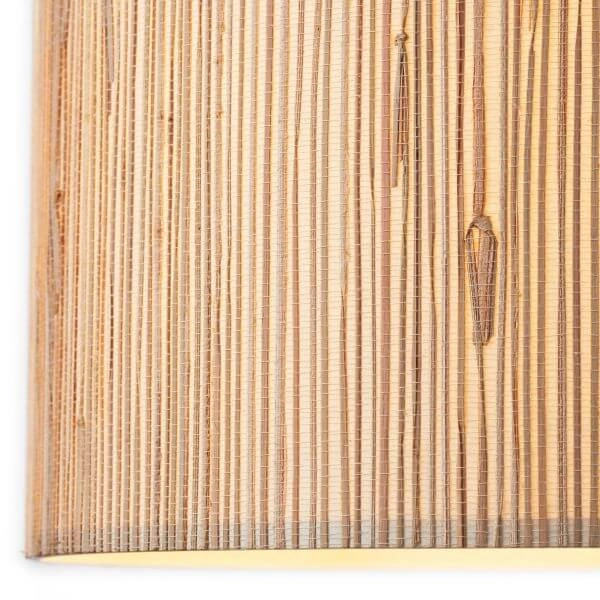 Hanglamp Wimea 35cm zwart met zeegras Brilliant 4004353393372