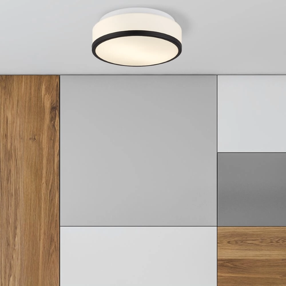 Badkamer plafondlamp Cheese Ø 23cm Searchlight 5053423180403