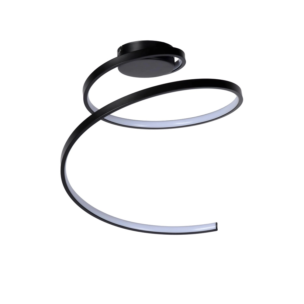 Moderne plafondlamp Maxence zwart