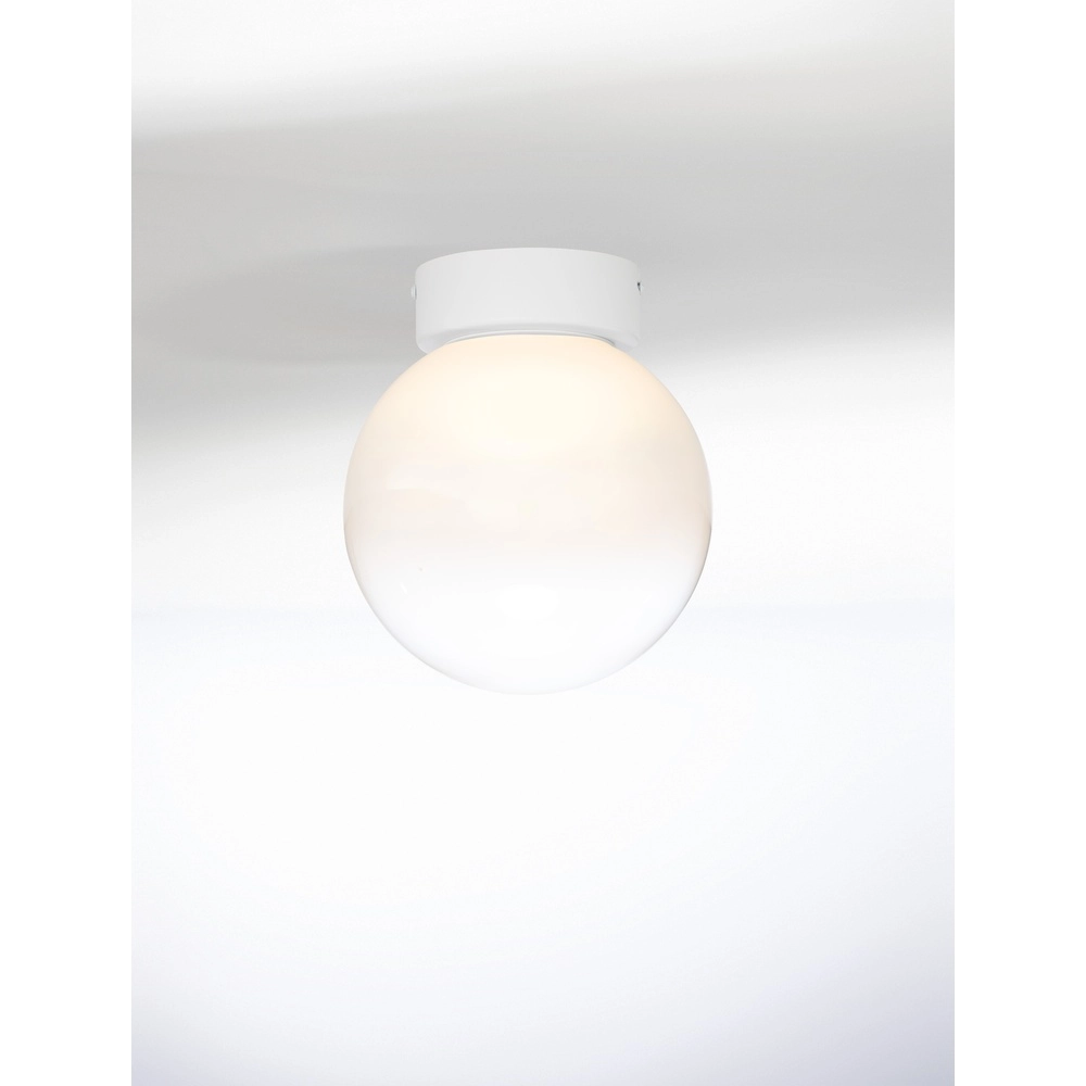 Witte plafondlamp Bolita bol Ø 20cm Lyora 5212017483591