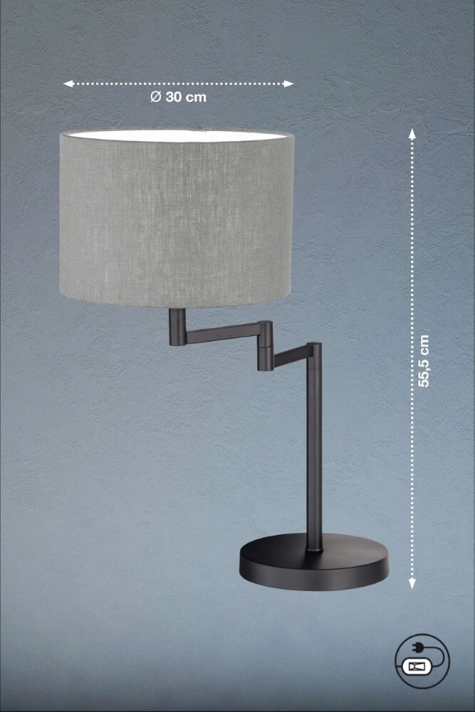 Verstelbare tafellamp Rota Fischer & Honsel 4003694505758