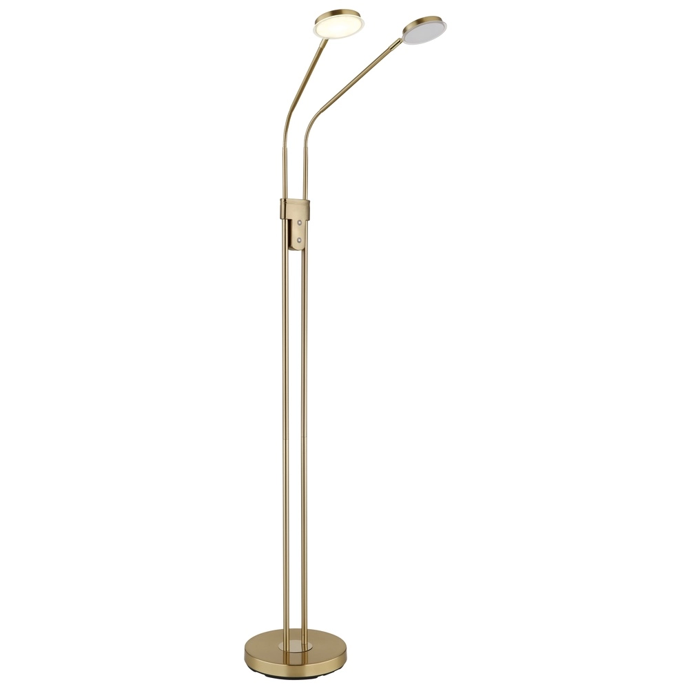 Leeslamp dubbel Silvio goud Globo 9007371589364