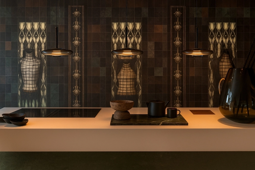 Led eetkamer hanglamp Madison champagne Artdelight 8720701103795